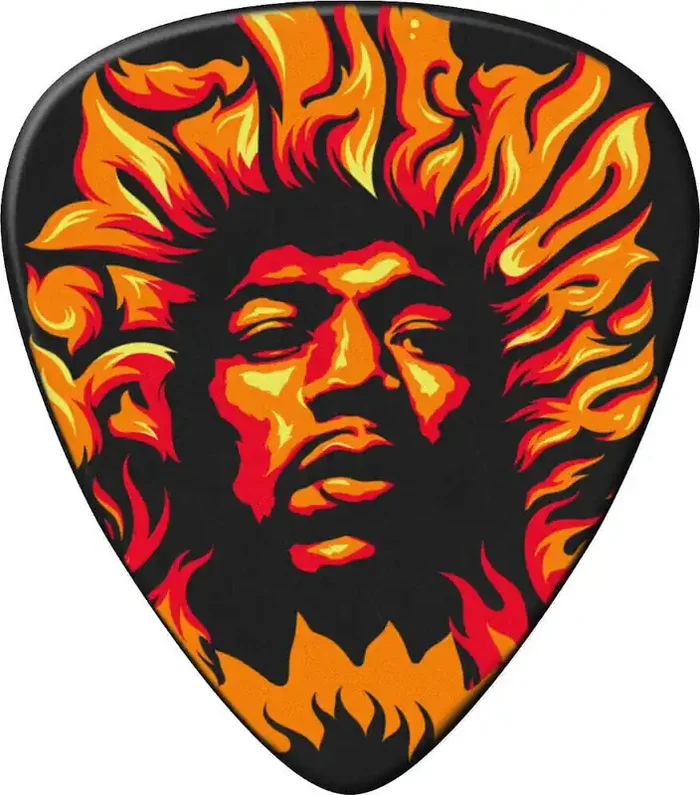 Dunlop Jimi Hendrix Guitars VD Fire Médiators