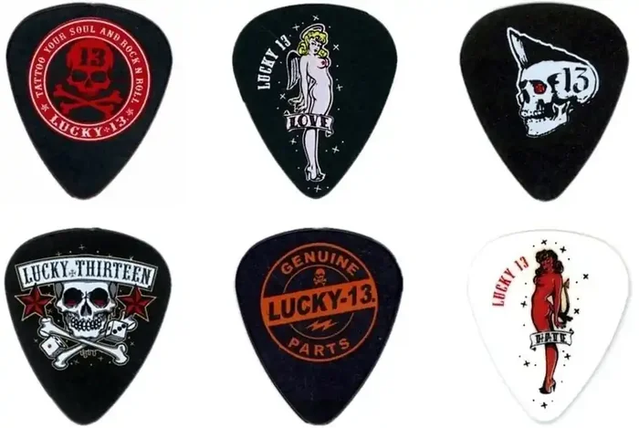 Dunlop L13 BP. 60 LUCKY 13B Médiators