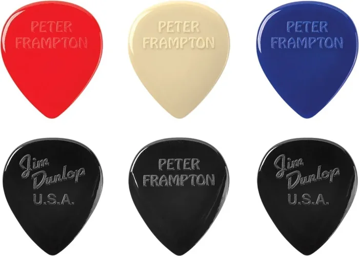 Dunlop PF599P Peter Frampton Signature Player Pack Médiators