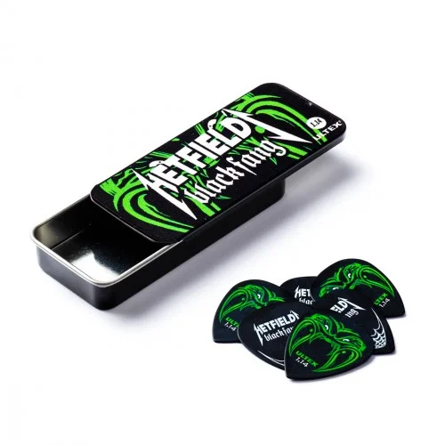 DUNLOP PICK TIN – HETFIELD’S BLACK FANG 1,14MM