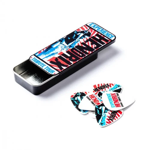 DUNLOP PICK TIN – JIMI HENDRIX TRIBUTE TOUR