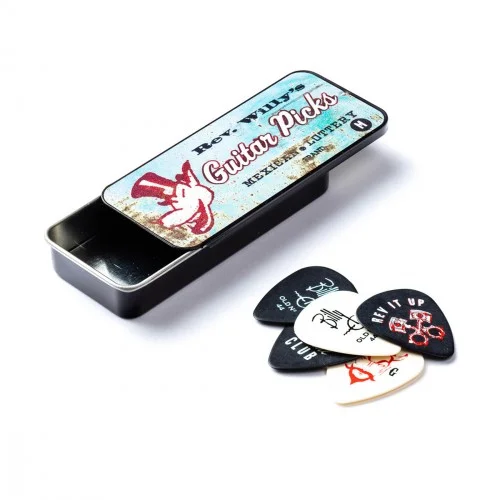 DUNLOP PICK TIN – REV WILLY MEDIUM