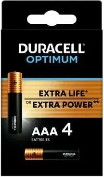 Duracell OPTIMUM 4 AAA Pile