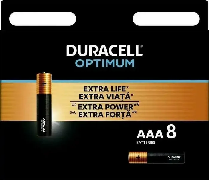 Duracell OPTIMUM 8 AAA Pile