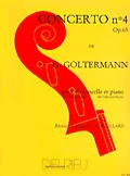 Edition Delrieu Goltermann Georg – Concerto N°4 Op.65 En Sol Maj. – Premier Mouvement – Violoncelle, Piano