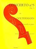 Edition Delrieu Goltermann Georg – Concerto N°5 Op.76 En Re Min. – Premier Mouvement – Violoncelle, Piano