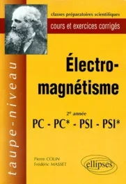 ELECTROMAGNETISME PC-PC*-PSI-PSI* – COURS ET EXERCICES CORRIGES