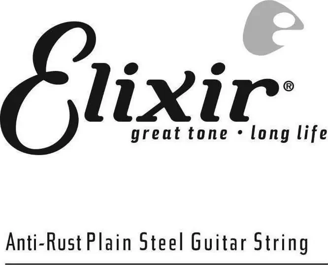 Elixir 13010 Anti-Rust Plated Plain Steel .010 Corde de guitare acoustique à l‘unité