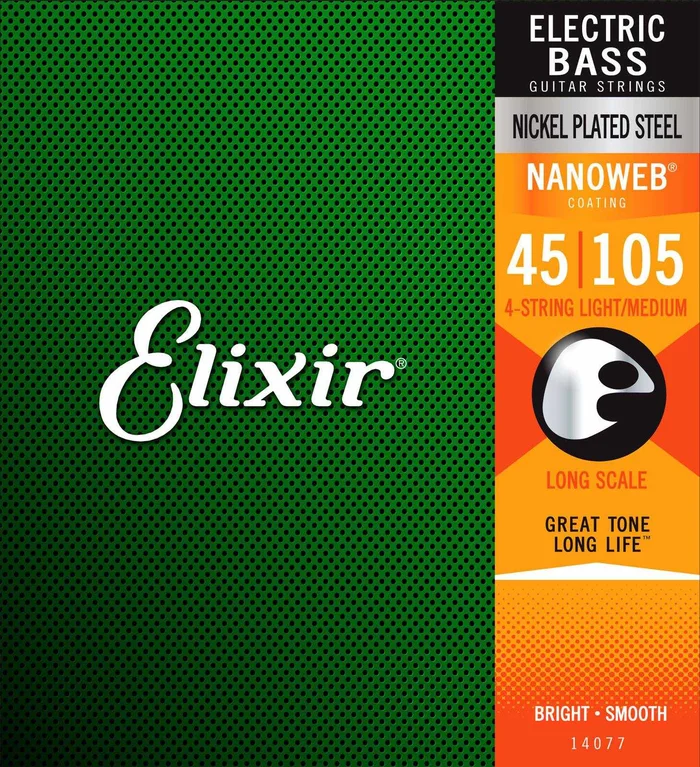 Elixir 14077 Nanoweb Basse Medium 45-105
