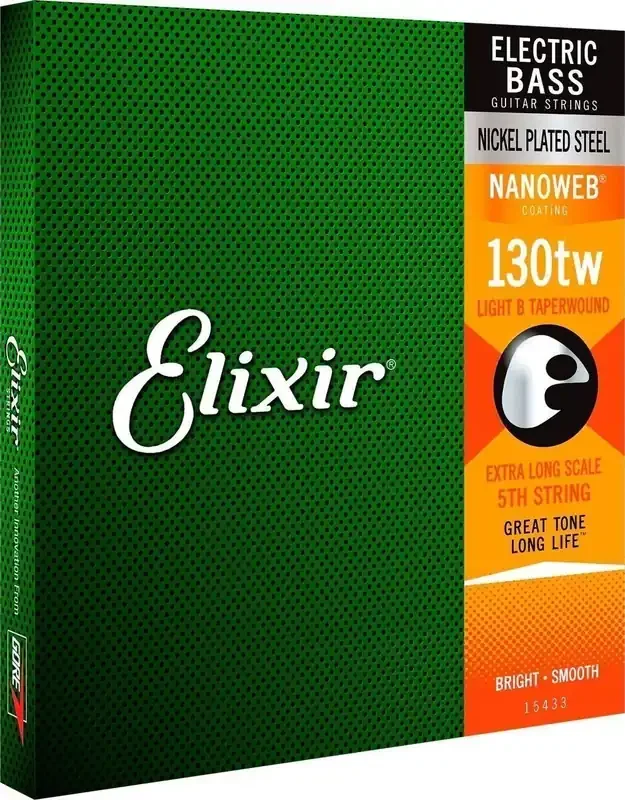 Elixir 15433 Nanoweb Corde de basse à l‘unité