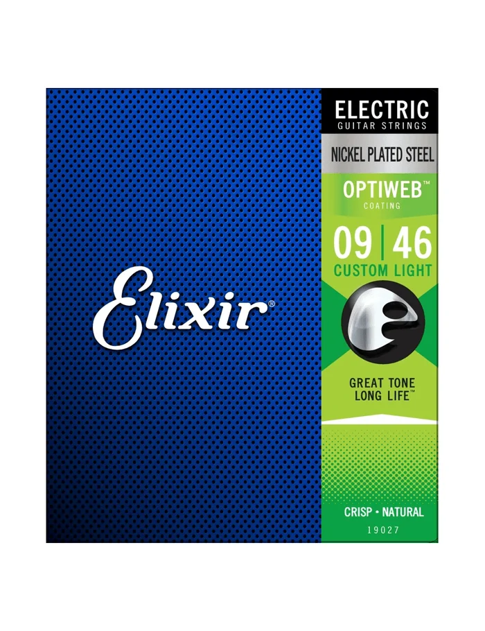 ELixir 19027 Optiweb Cordes Electriques Nickel 09/46