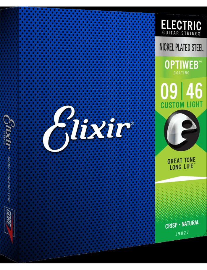 ELixir 19027 Optiweb Cordes Electriques Nickel 09/46 – Image 2