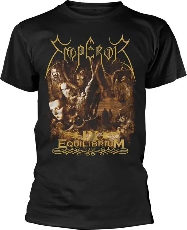 Emperor T-shirt Ix Equilibrium Unisex Black S