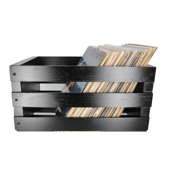 Enova Hifi VINYL BOX STORAGE 120 BLACK – VBS 120 BL – Image 3