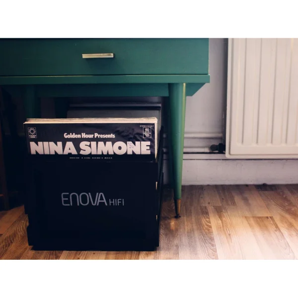 Enova Hifi VINYL BOX STORAGE 120 BLACK – VBS 120 BL – Image 4