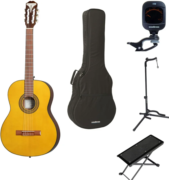 EPIPHONE Classical 2″ E1 Pack Complet Antique Natural