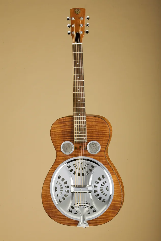 EPIPHONE Dobro Hound Dog Deluxe Round Neck Vintage Brown