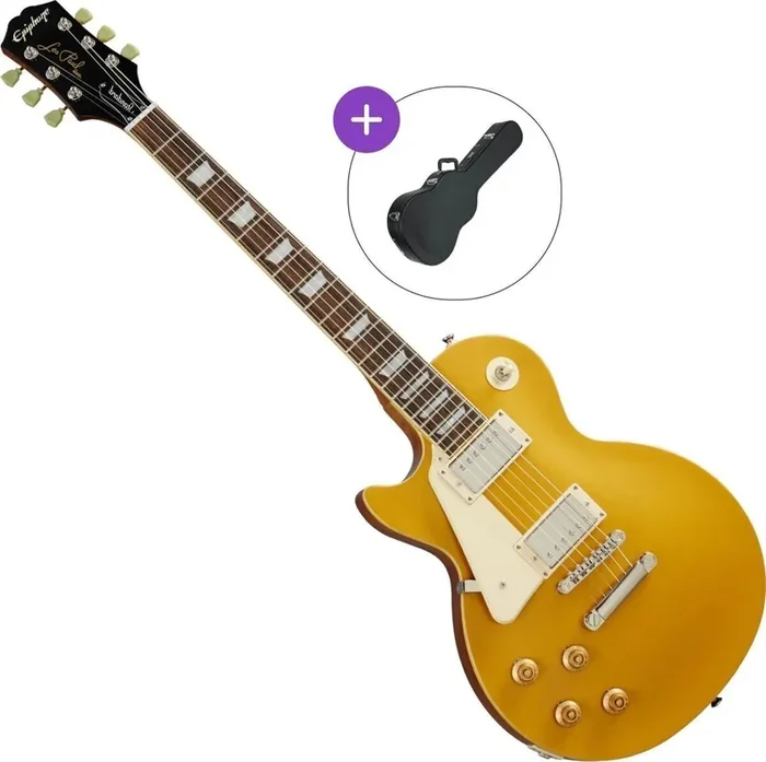 Epiphone Les Paul Standard 50s LH SET Metallic Gold Guitare électrique