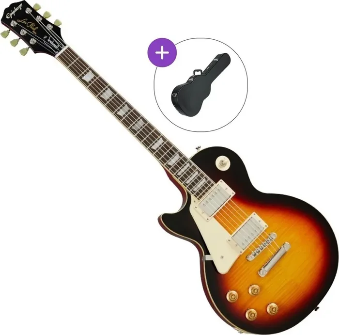 Epiphone Les Paul Standard 50s LH SET Vintage Sunburst Guitare électrique