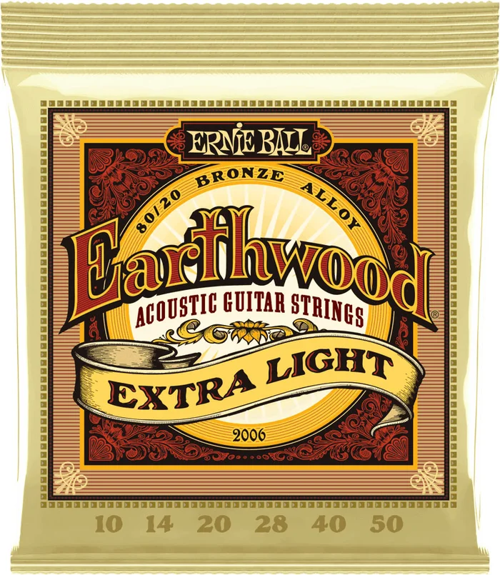 Ernie Ball 2006 Earthwood 80/20 Bronze Extra Light 10-50
