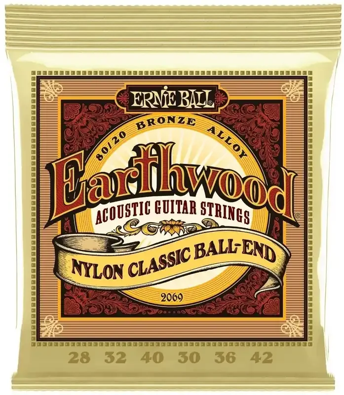 Ernie Ball 2069 Earthwood Cordes nylon