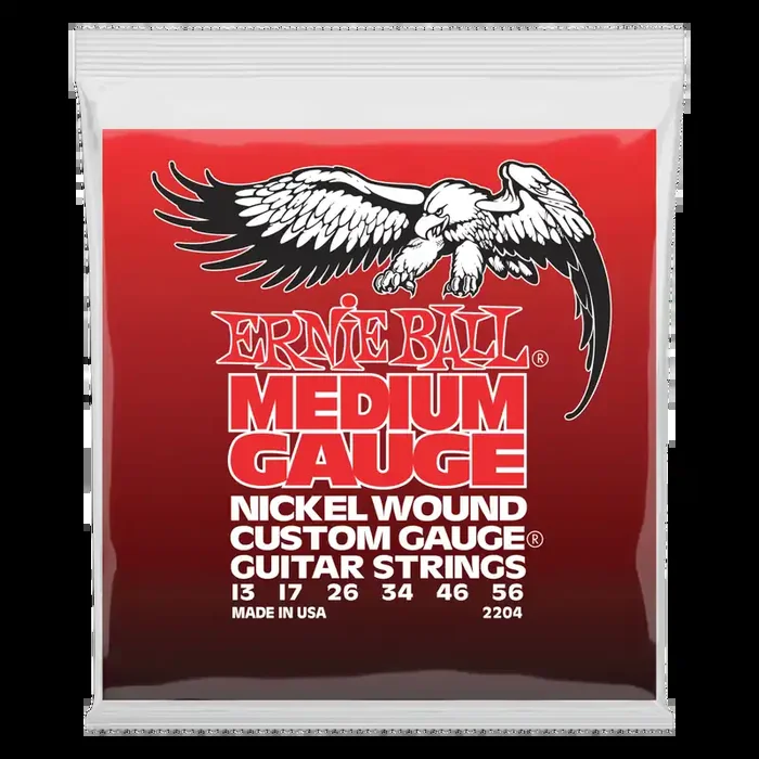 Ernie Ball 2204 Medium Nickel Wound Cordes pour guitares électriques