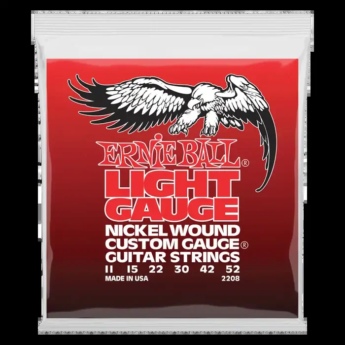 Ernie Ball 2208 Light Nickel Wound Cordes pour guitares électriques
