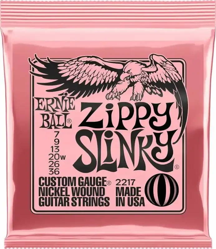 Ernie Ball 2217 Zippy Slinky Cordes pour guitares électriques