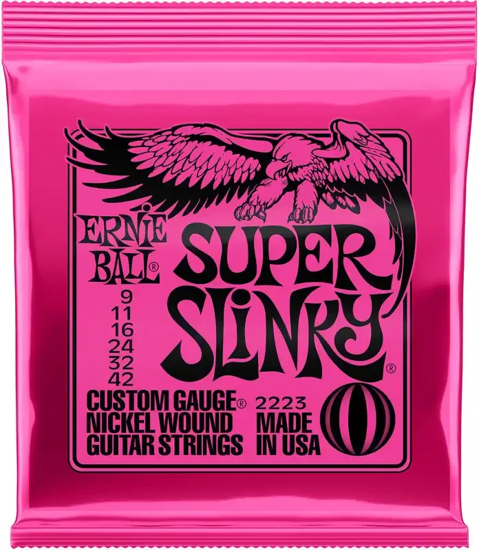 Ernie Ball 2223 Super Slinky Cordes pour guitares électriques