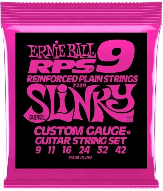 Ernie Ball 2239 RPS 9 Slinky Cordes pour guitares électriques