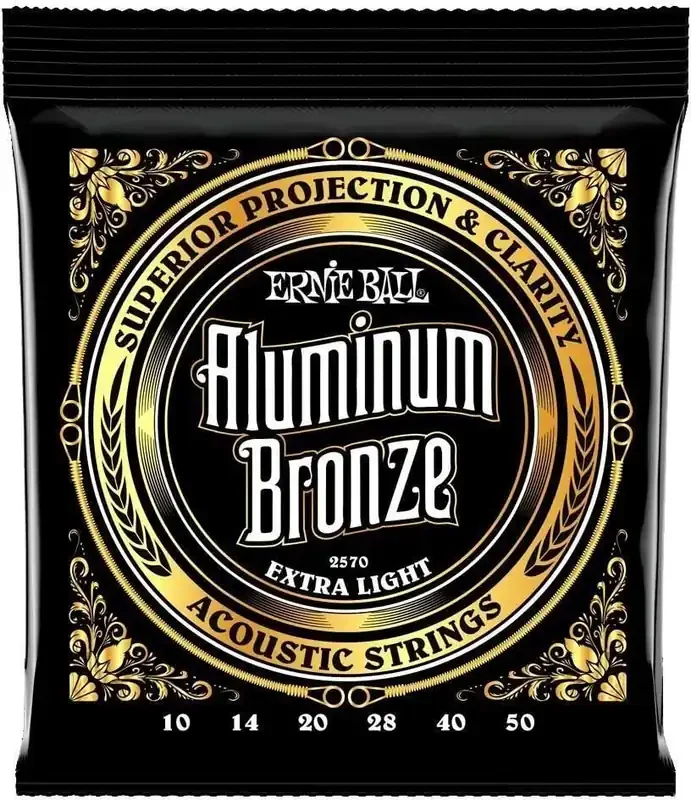 Ernie Ball 2570 Aluminum Bronze Cordes de guitares acoustiques