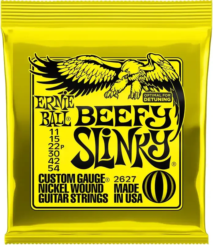 Ernie Ball 2627 Beefy Slinky Cordes pour guitares électriques