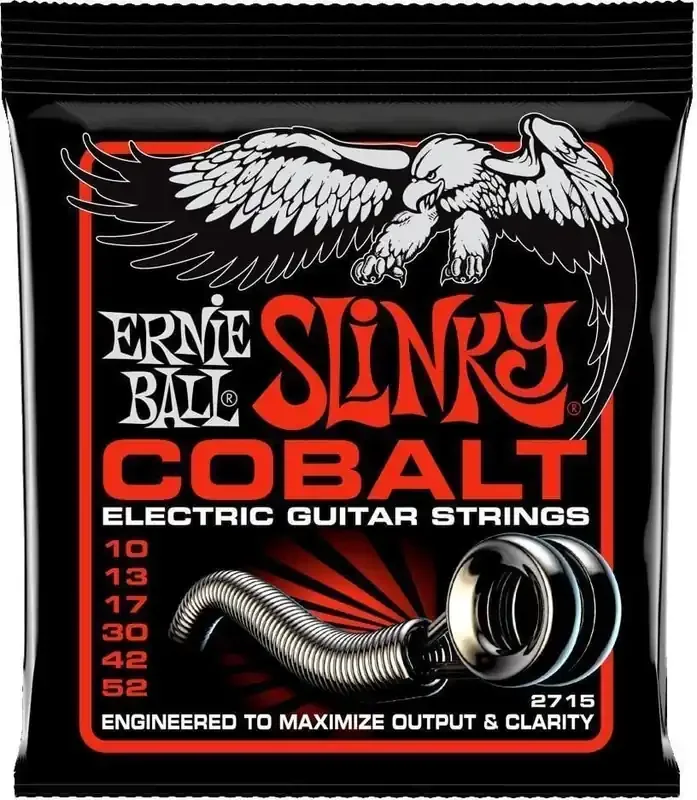 Ernie Ball 2715 Slinky Cobalt Cordes pour guitares électriques