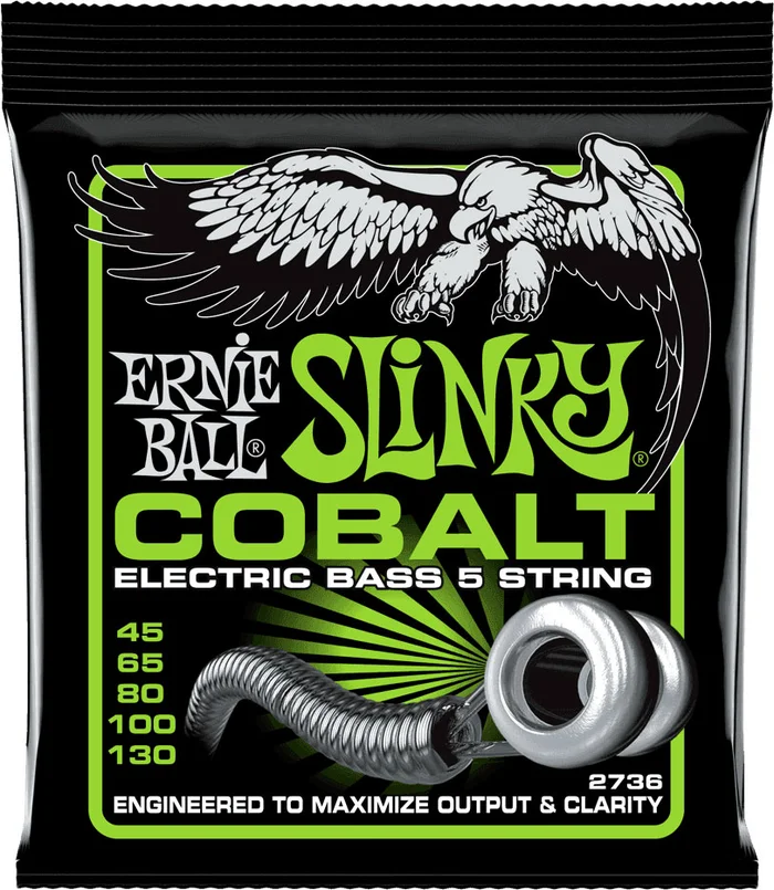 Ernie Ball 2736 Cobalt Slinky 5C 45-130