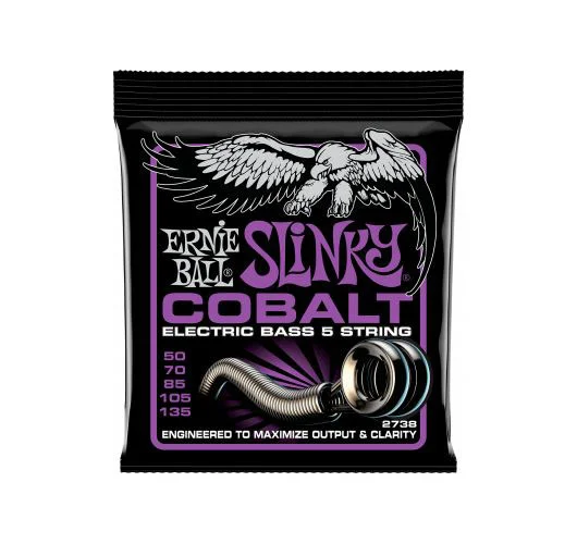 Ernie Ball 2738 Slinky Cobalt 5C 50-135