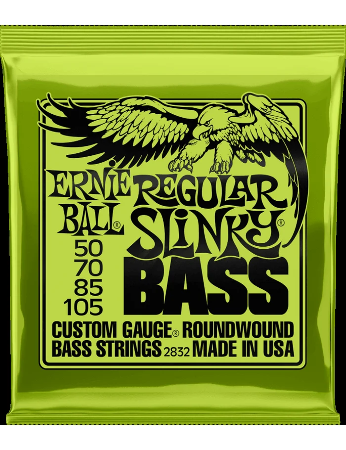 Ernie Ball 2832 Regular Slinky Bass cordes basses nickel 50/105