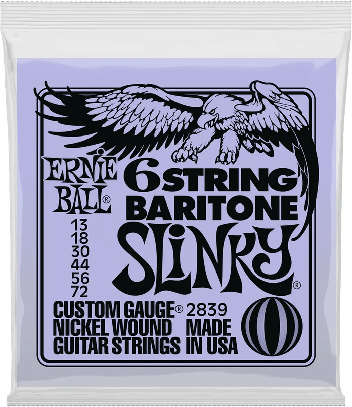 Ernie Ball 2839 Baritone Slinky 13-72