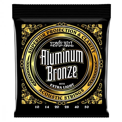 ERNIE BALL ACOUSTIC 2570 ALUMINUM BRONZE 10/50