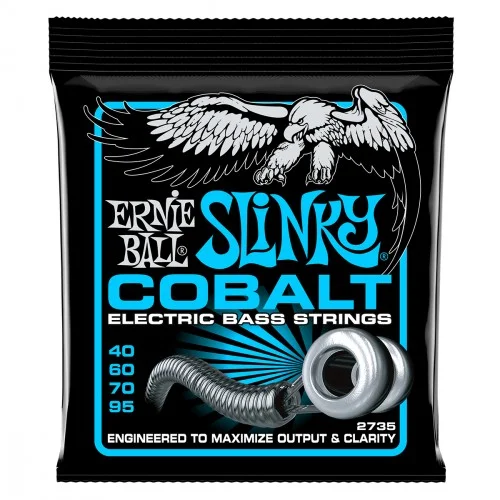 ERNIE BALL BASS 2735 COBALT SLINKY 40/95