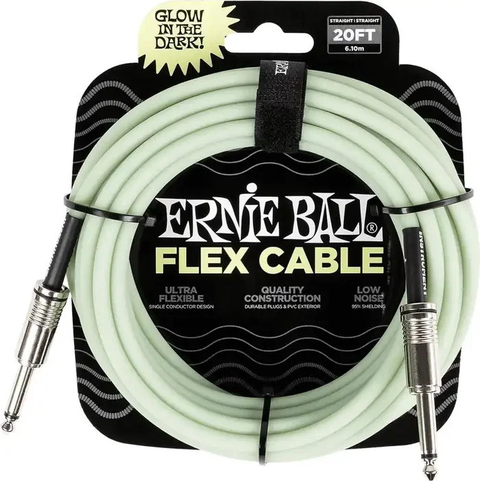 Ernie Ball Flex 6 m Droit – Droit Câble d‘instrument