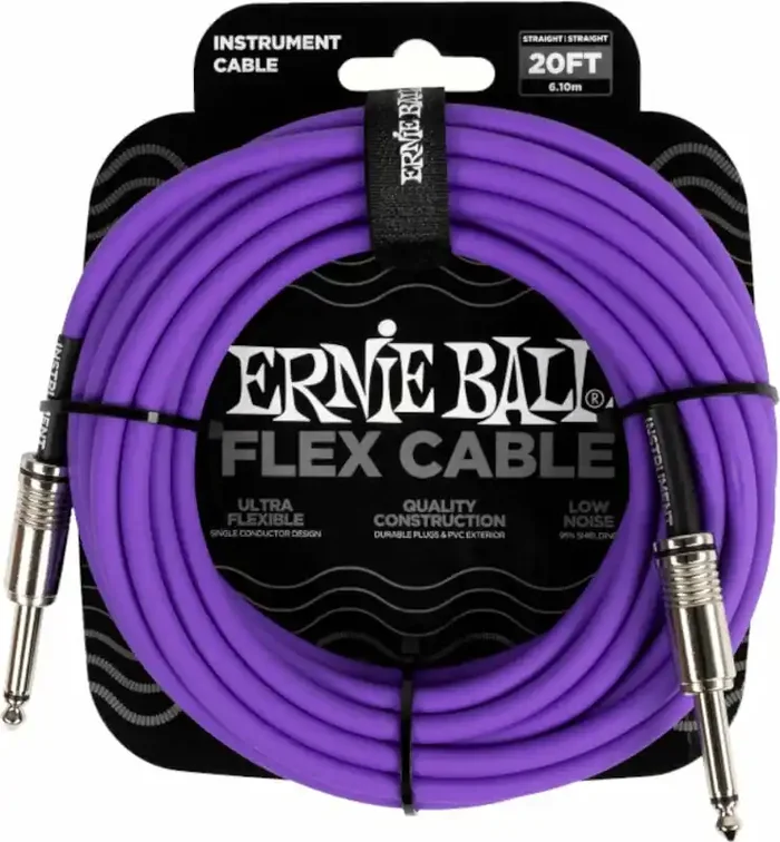 Ernie Ball Flex 6 m Droit – Droit Câble d‘instrument