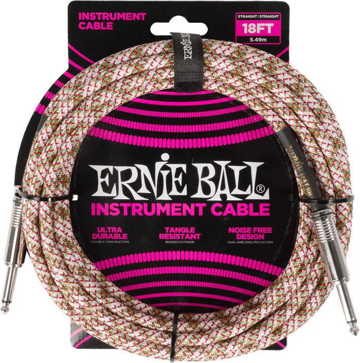 Ernie Ball Gaine Tissée 5,5M Emerald Argyle