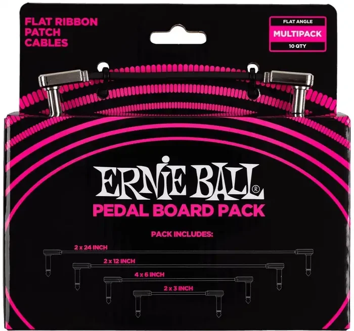 Ernie Ball P06224 15 cm-30 cm-60 cm-7,5 cm Angle – Angle Câble de patch