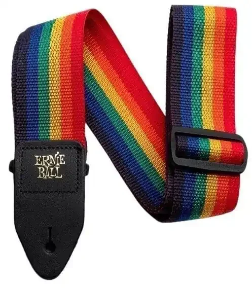 Ernie Ball Polypro Sangle pour guitare Rainbow