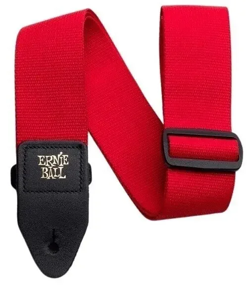 Ernie Ball Polypro Sangle pour guitare Red