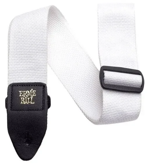 Ernie Ball Polypro Sangle pour guitare White