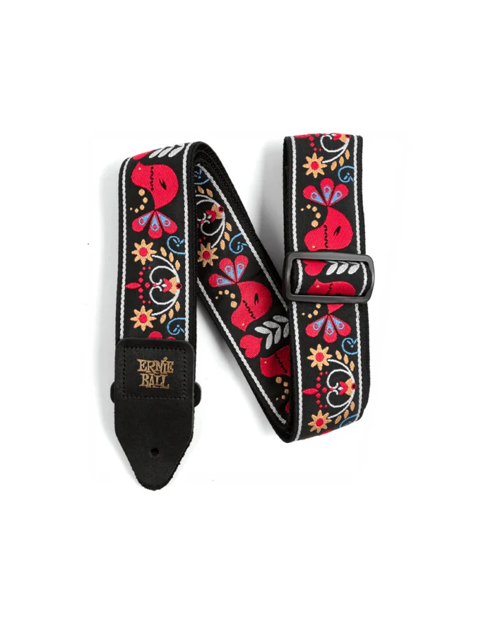 ERNIE BALL Sangle Jacquard 4667 Redbird Rising