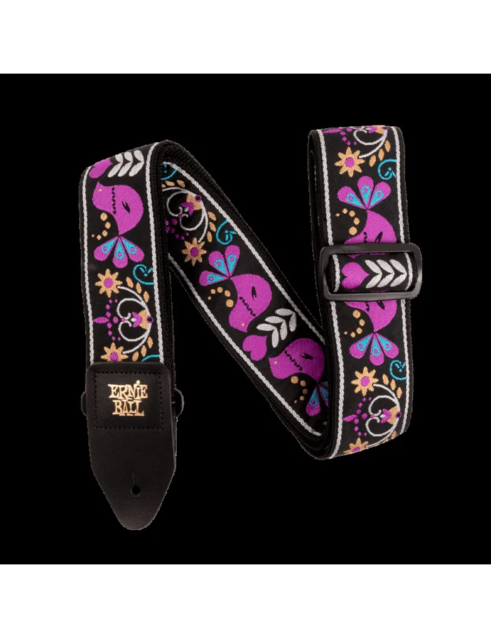 Ernie Ball Sangle Jacquard 5331 Purple Bird Lupin