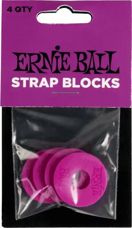 Ernie Ball Strap Blocks Fermeture de sangle Purple