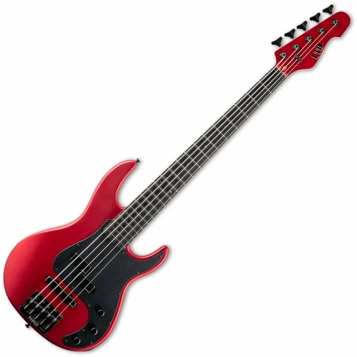 ESP LTD AP-5 Candy Apple Red Satin Basse 5 cordes